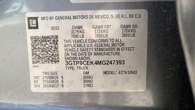 2021 GMC Sierra 1500 Elevation