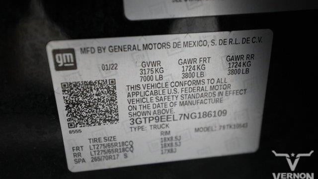 2022 GMC Sierra 1500 Limited AT4