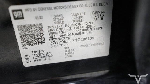 2022 GMC Sierra 1500 Limited AT4