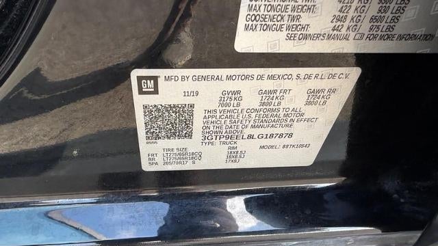 2020 GMC Sierra 1500 AT4