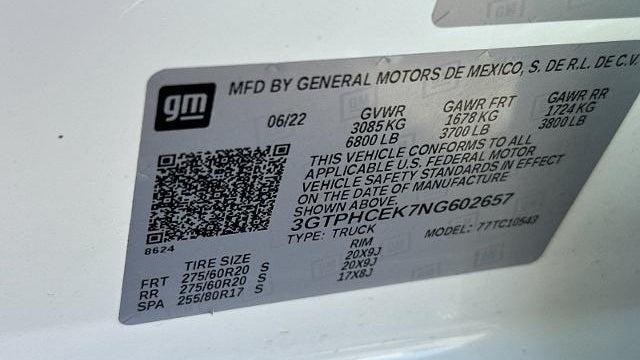 2022 GMC Sierra 1500 Elevation
