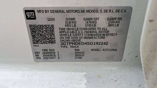 2025 GMC Sierra 1500 SLT