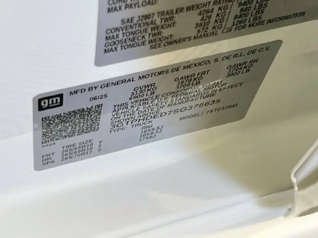 2025 GMC Sierra - $36,800