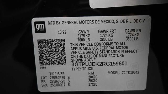 2024 GMC Sierra 1500 Elevation Standard