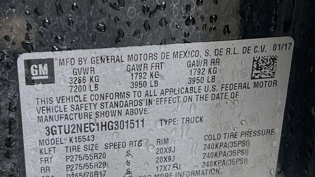 2017 GMC Sierra 1500 SLT