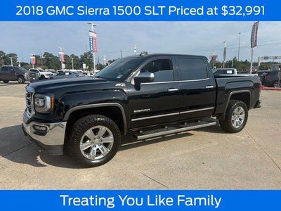 2018 GMC Sierra 1500 4X4 SLT 4DR Crew Cab 5.8 FT. SB