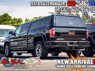 2016 GMC Sierra 1500 4X4 SLT 4DR Crew Cab 5.8 FT. SB
