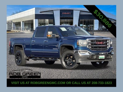 2018 GMC Sierra 1500 4X4 SLT 4DR Crew Cab 5.8 FT. SB