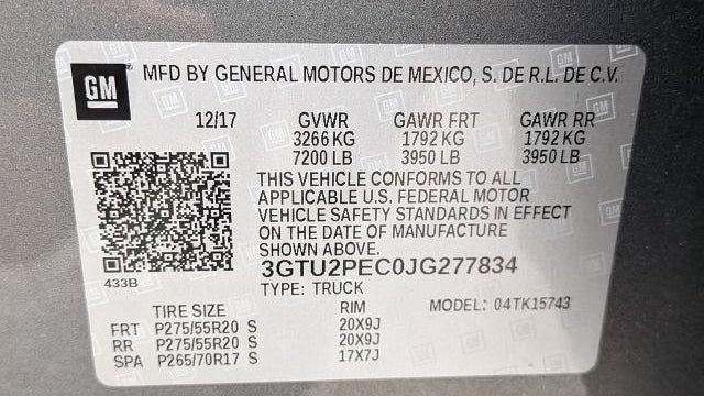 2018 GMC Sierra 1500 Denali