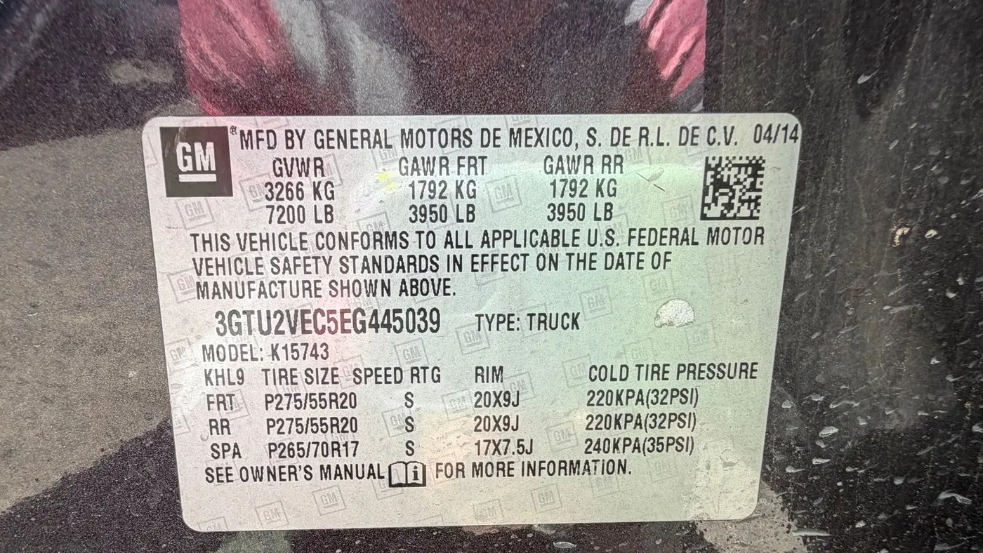 2014 GMC Sierra 1500 SLT