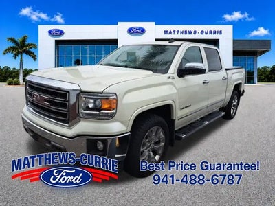 2015 GMC Sierra 1500 4X4 SLT 4DR Crew Cab 5.8 FT. SB