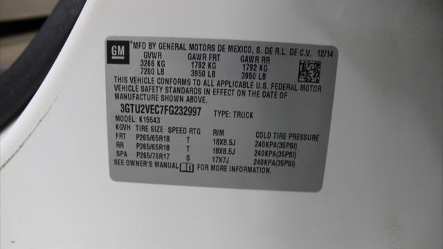 2015 GMC Sierra 1500 SLT