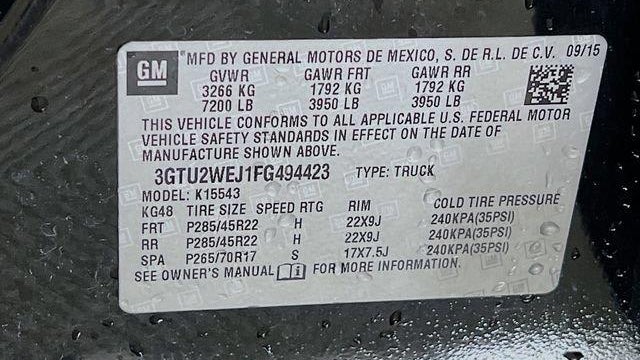 2015 GMC Sierra 1500 Denali
