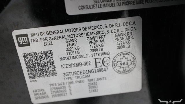 2022 GMC Sierra 1500 Limited Elevation