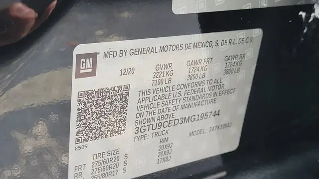 2021 GMC Sierra 1500 Elevation
