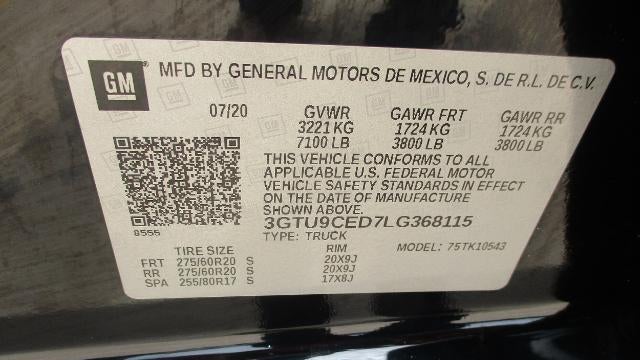 2020 GMC Sierra 1500 Elevation