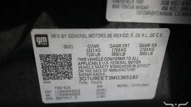 2021 GMC Sierra 1500 AT4
