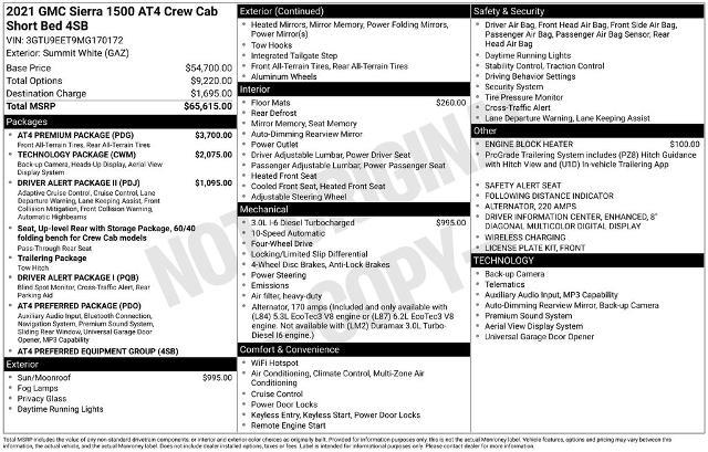 2021 GMC Sierra 1500 AT4 — photo 1 of 13
