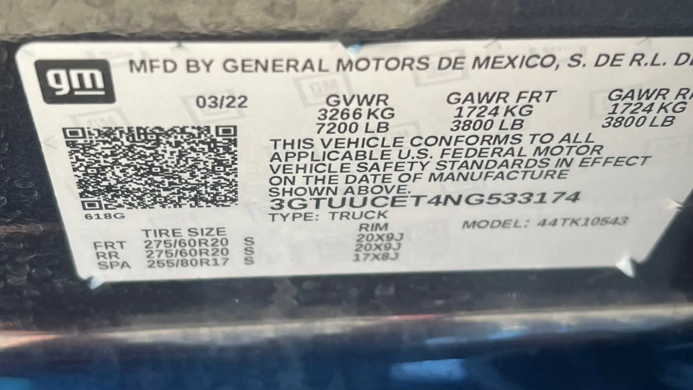 2022 GMC Sierra 1500 Elevation
