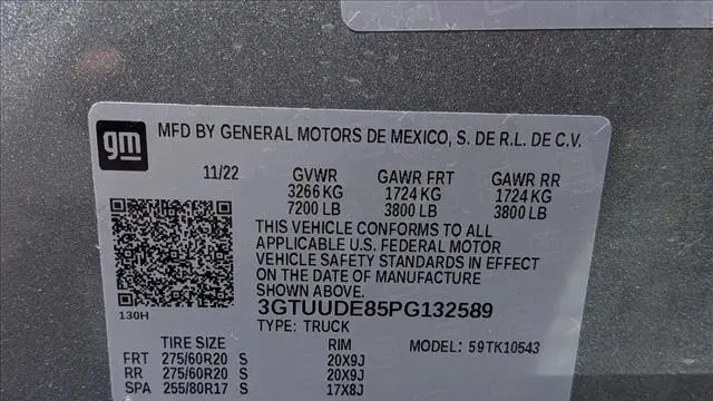 2023 GMC Sierra 1500 SLT