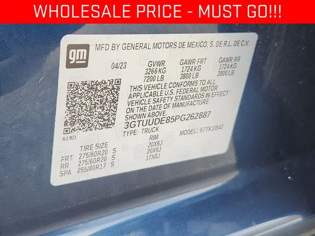 2023 GMC Sierra - $41,090