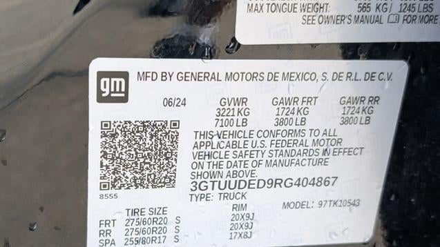 2024 GMC Sierra 1500 SLT