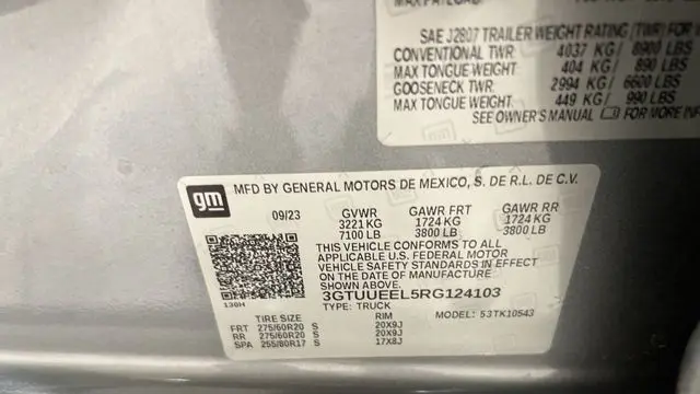 2024 GMC Sierra 1500 AT4