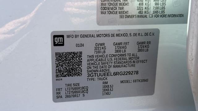 2024 GMC Sierra 1500 AT4