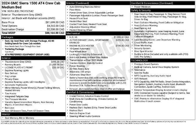 2024 GMC Sierra - $53,693