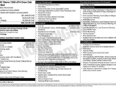 2024 GMC Sierra 1500 4X4 AT4 4DR Crew Cab 5.8 FT. SB