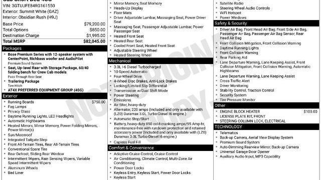 2024 GMC Sierra 1500 AT4X