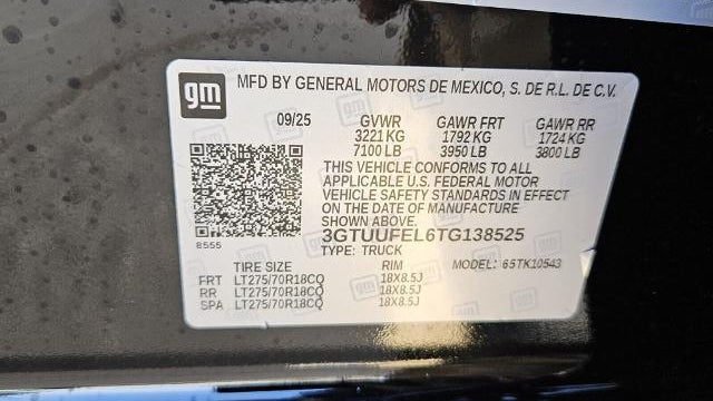 2026 GMC Sierra 1500 AT4X