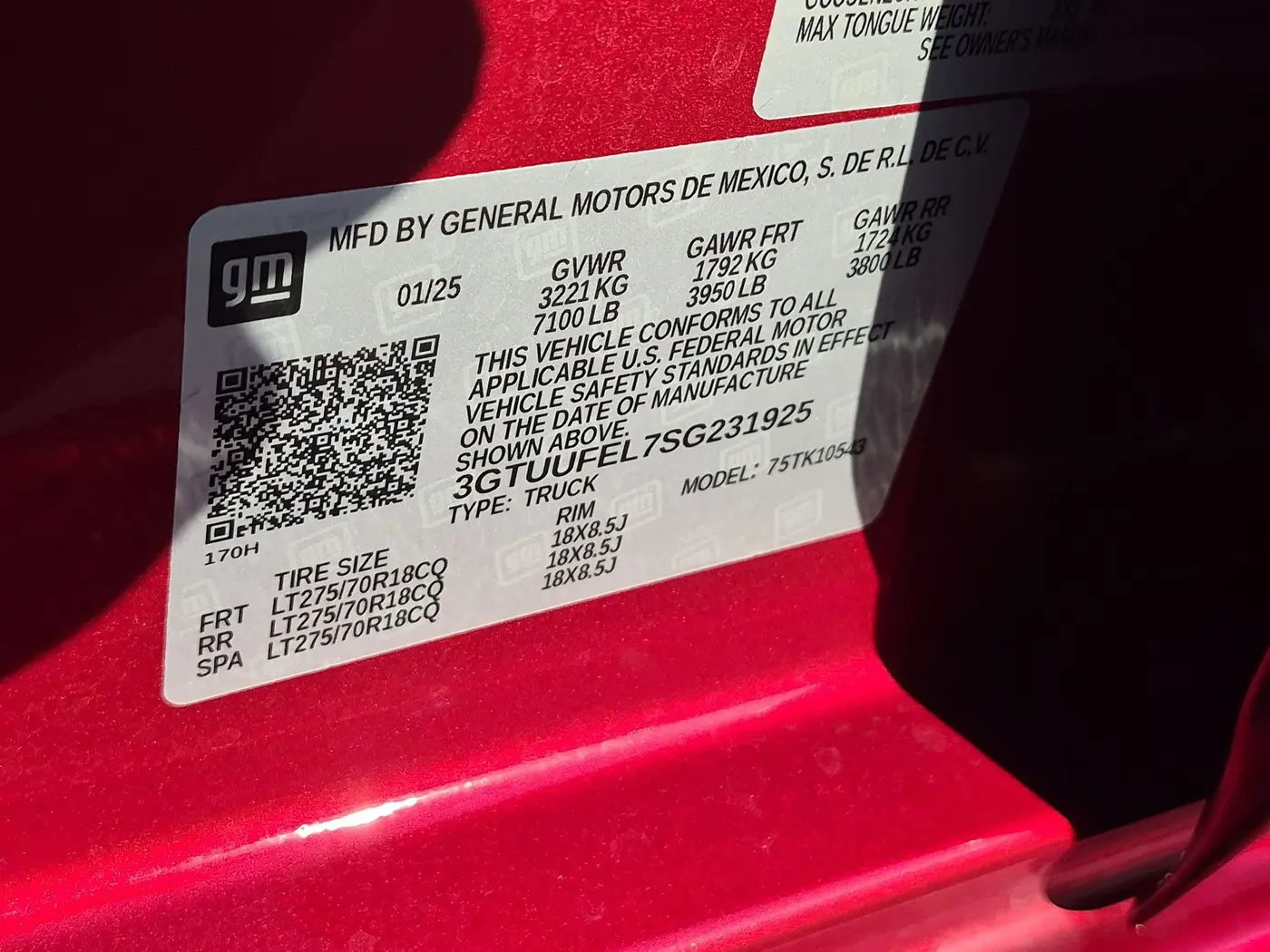 2025 GMC Sierra - $65,599