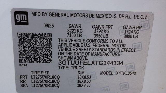 2026 GMC Sierra 1500 AT4X