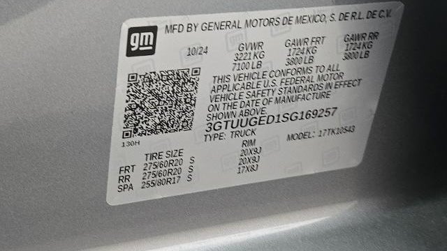 2025 GMC Sierra 1500 Denali