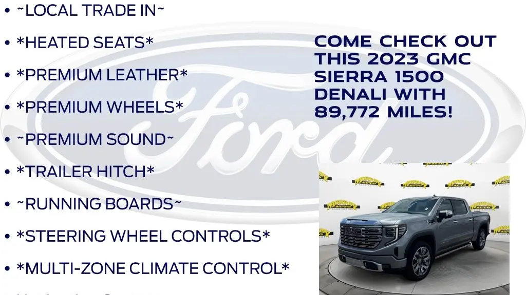 2023 GMC Sierra 1500 Denali