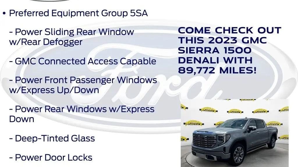 2023 GMC Sierra 1500 Denali