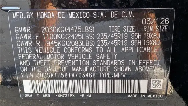 2026 Acura ADX w/A-SPEC