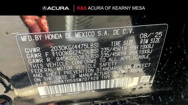 2025 Acura ADX w/A-SPEC
