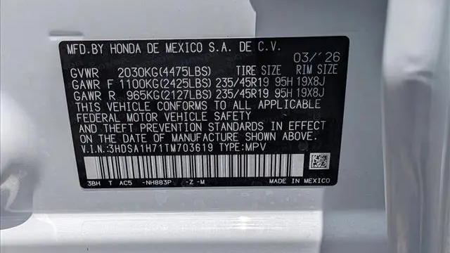 2026 Acura ADX w/A-SPEC w/Advance