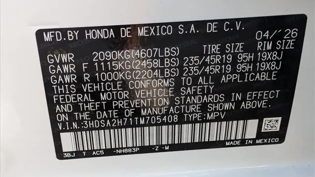 2026 Acura ADX w/A-SPEC w/Advance