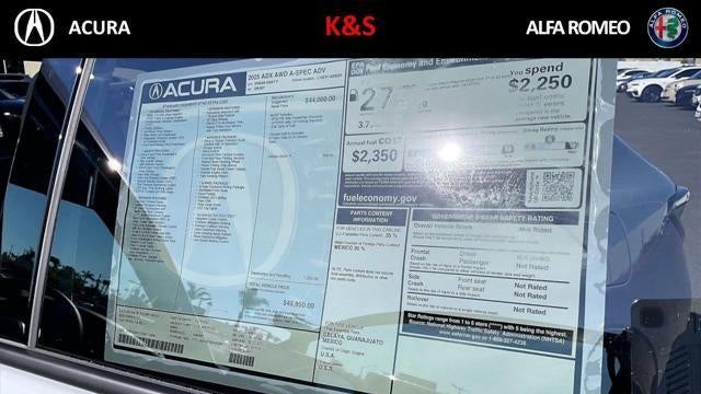 2025 Acura ADX w/A-SPEC w/Advance