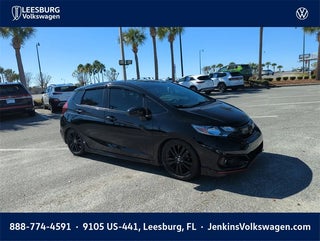2018 Honda Fit with Crystal Black Pearl Exterior