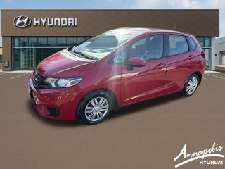 2015 Honda Fit with Milano Red Exterior