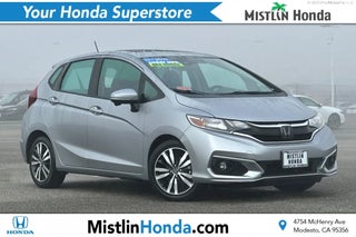 2019 Honda Fit with Lunar Silver Metallic Exterior