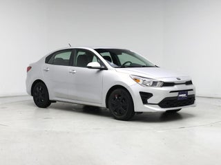 2021 Kia Rio with Silky Silver Exterior