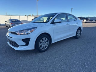2023 Kia Rio with Clear White Exterior