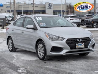 2018 Hyundai ACCENT with Olympus Silver Exterior