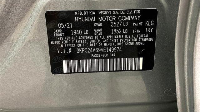 2021 Hyundai ACCENT SE