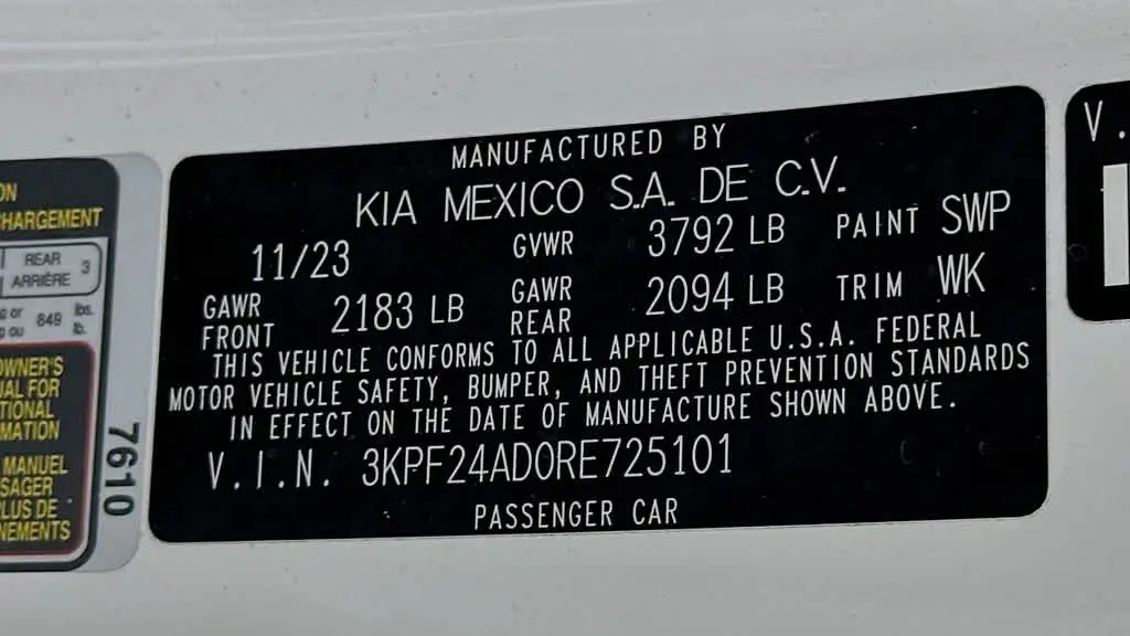 2024 Kia Forte LX